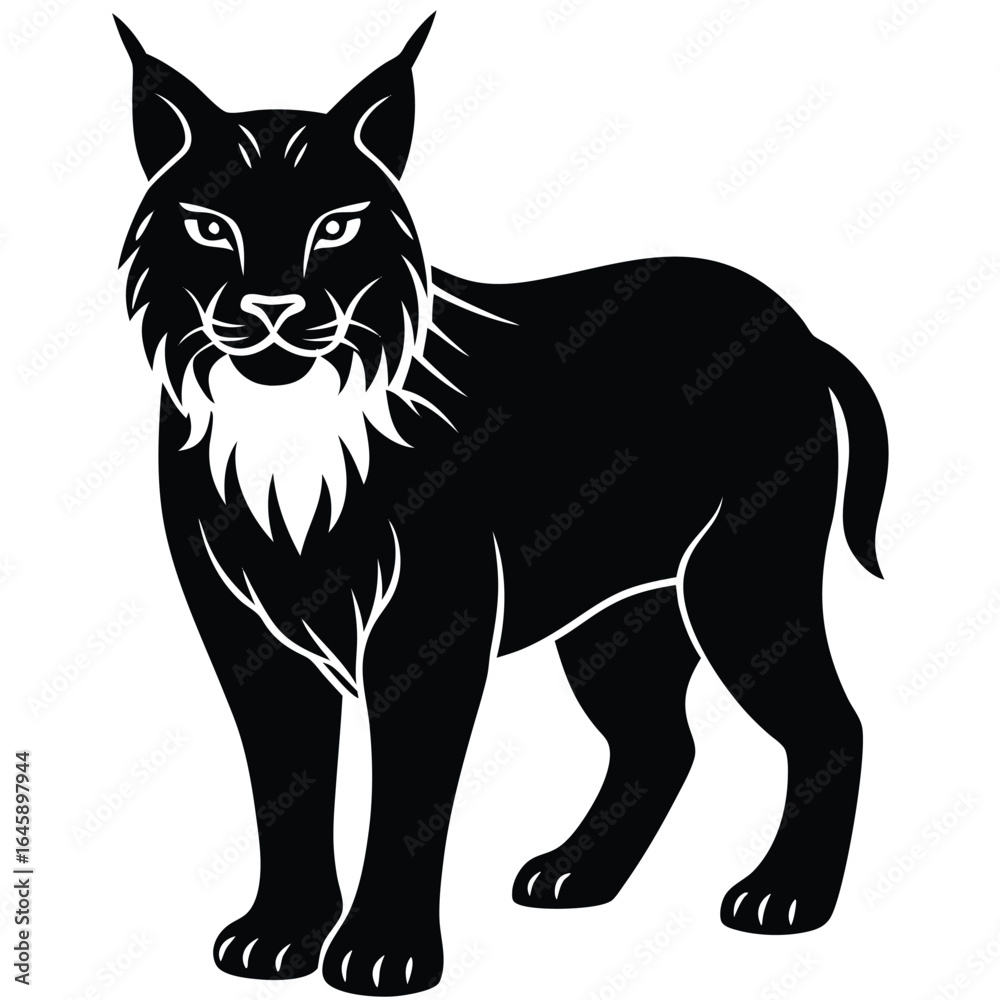 Obraz premium lynx vector