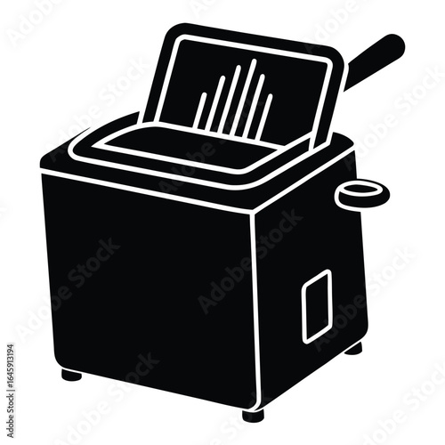 oil free fryer white background