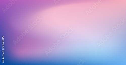 Blurred color gradient background, abstract blue purple pink grain gradation texture, vector soft violet texture blur abstract background