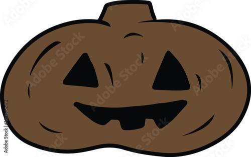 halloween cake pumpkin head