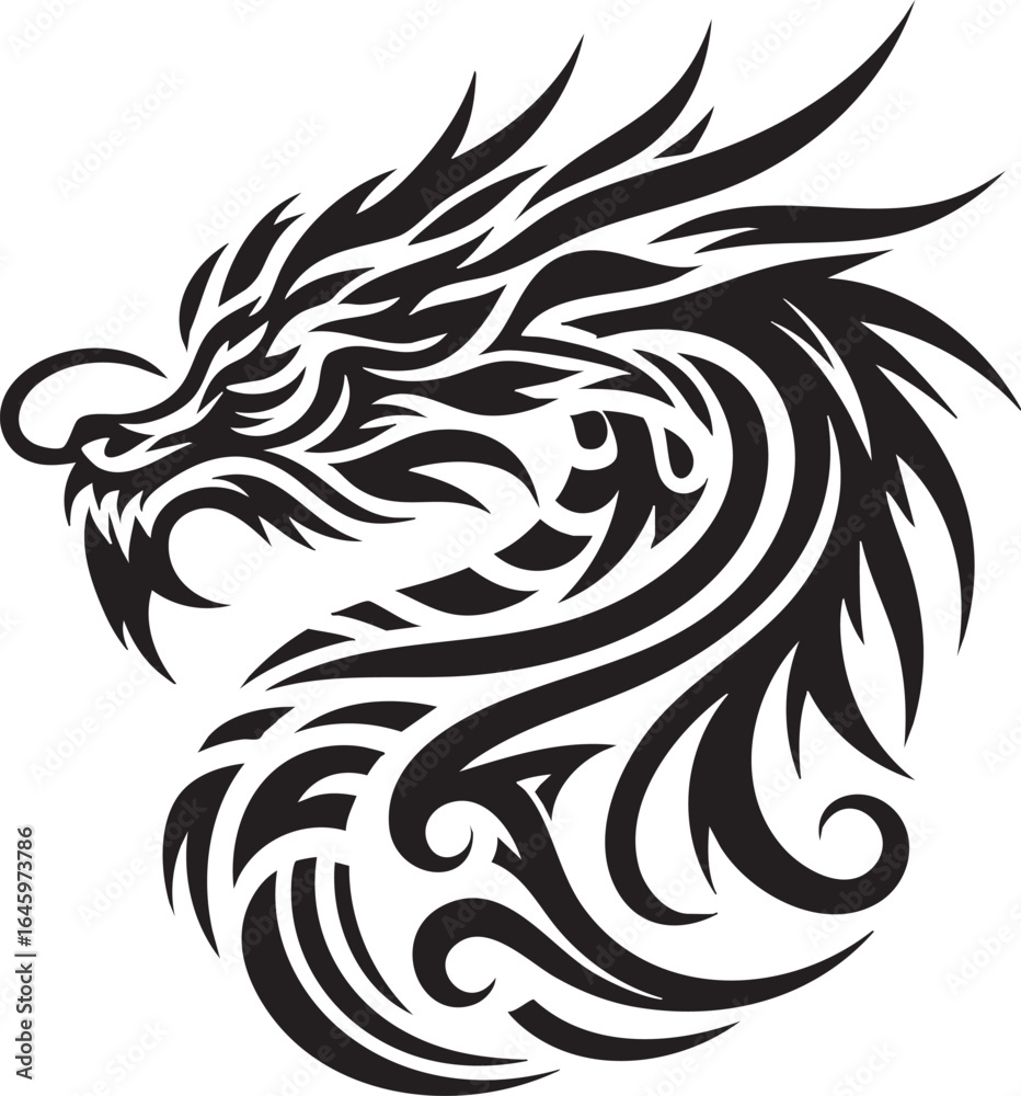 vector image of an eagle tattoo vector image of an eagle tattoo