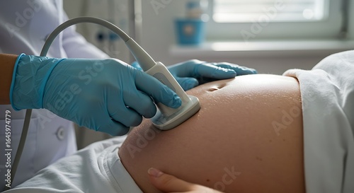 Ultrasound Scan Monitoring Fetal Development During Pregnancy