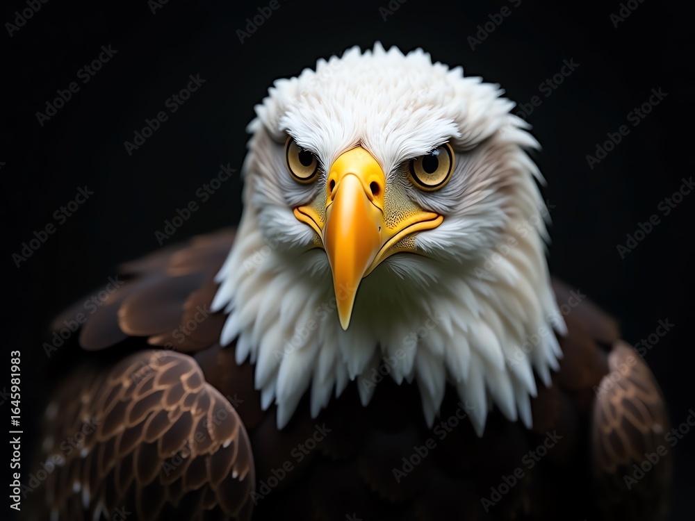 Obraz premium bald eagle portrait