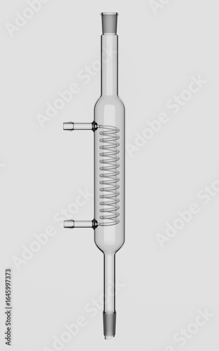 Cuadro en lienzo Dimroth condenser - Spiral cooling coil condenser