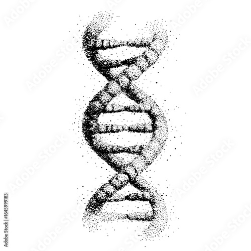Dna molecule helix genetic code biology science biotechnology medicine strand double helix deoxyribonucleic acid structure