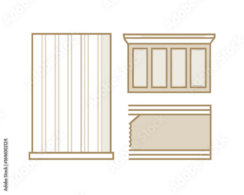 architectural molding, classic architectural elements, detailed classical columns, high-quality architectural design, intricate architectural details, ornate architectural features, precise architectu