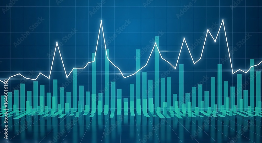 Naklejka premium Understanding Financial Market Trends and Economic Indicators for Smart Investment Decisions