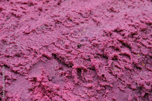 Photos Texture of delicious berry sorbet as background, closeup