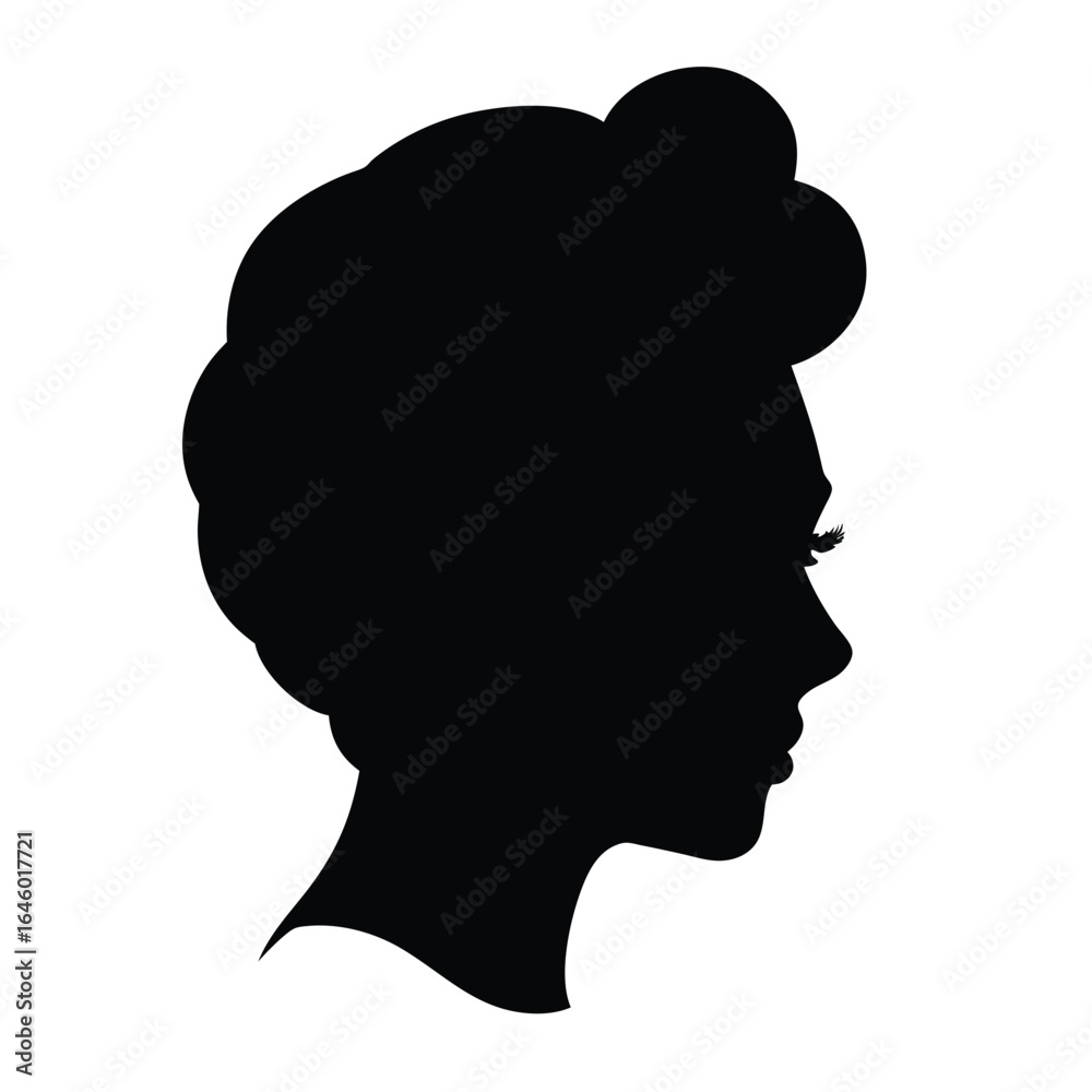 Silhouette of a woman vector. Women silhouette vector, on white background. Silhouette of a woman vector. Women silhouette vector, on white background.