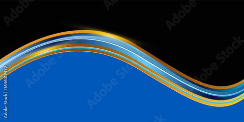 Elegant dynamic waveform background