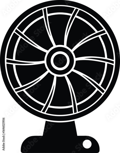 ventilator silhouette vector no details minimal .eps