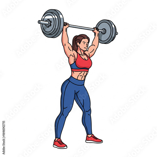 Flat 2D Vector Illustration of People Doing Fitness, Yoga, and Dance Exercises