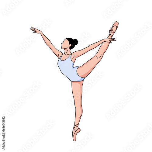 Flat 2D Vector Illustration of People Doing Fitness, Yoga, and Dance Exercises