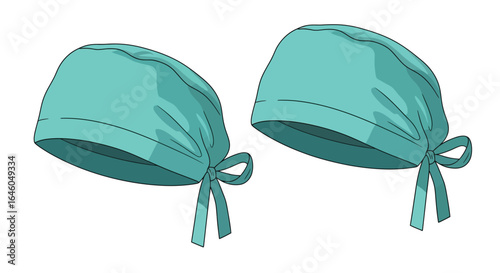 Surgical caps doctor nurse medical headwear uniform