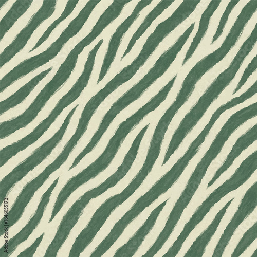 Zebra Animal Print Fashion Texture Africa Pattern Safari Fabric Decorative Graphic Print in Vector