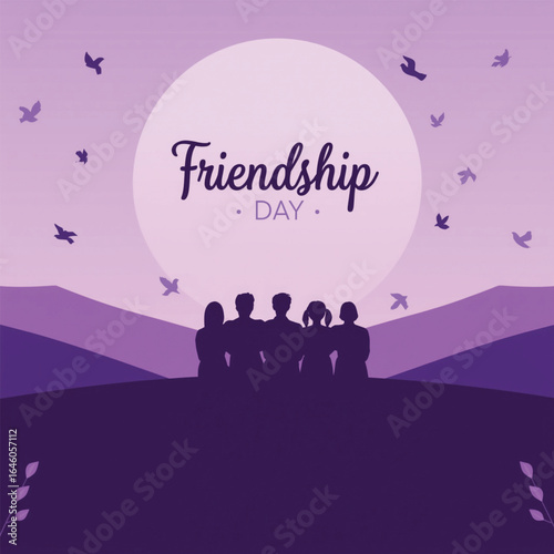 Three Happy friends in group hug isolated. Happy friends hugging together on isolated white background copy space. Three young women and men adults or teens with modern style in group hug