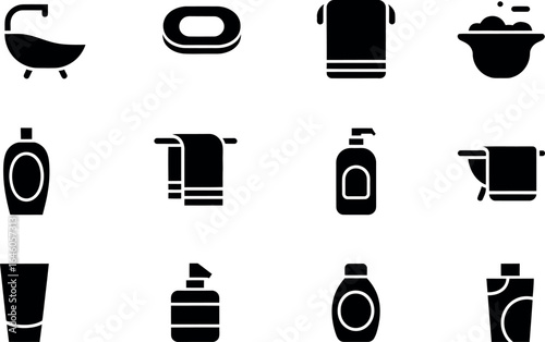 ModernBathroom

Hygiene

Product

Icons:

Clean

Simple

Black

Silhouette

Set.
