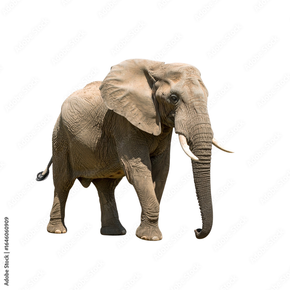 Obraz premium elephant, isolated background. Generative Ai 