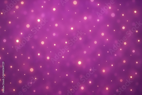 Wallpaper Mural Soft focus purple background with scattered glowing golden bokeh lights glitter sparkle Torontodigital.ca