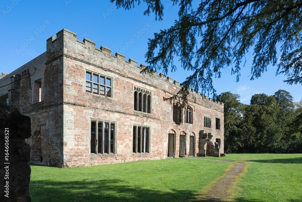 Fototapeta premium Astley Castle, Wariwckshire, England