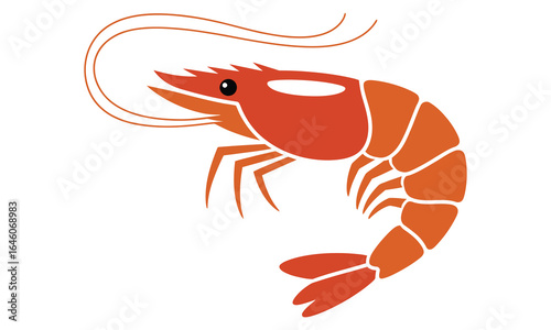 vector illustration of a lobster