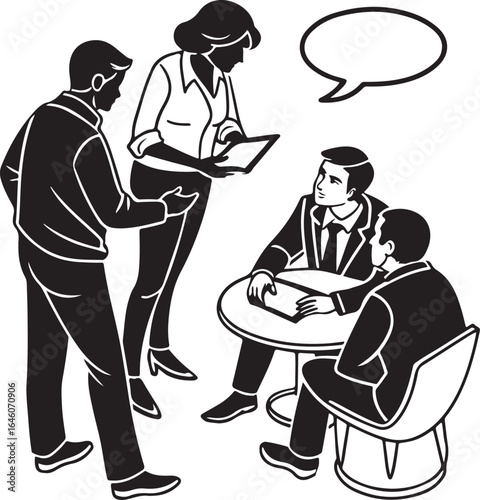 waiter in restaurant