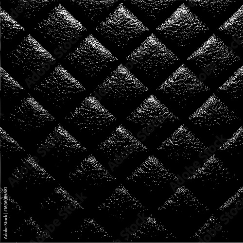 Black leather texture seamless pattern background luxury dark upholstery design for graphic and web design use