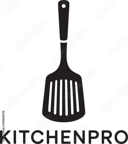 Kitchen Spatula Vector Icon for Cooking, Culinary Arts, and Food Preparation Designs