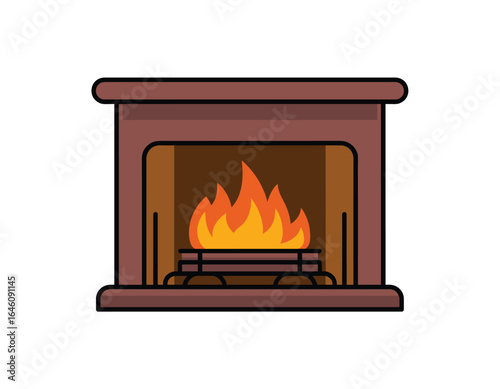 Cozy fireplace warmth for inviting home decor