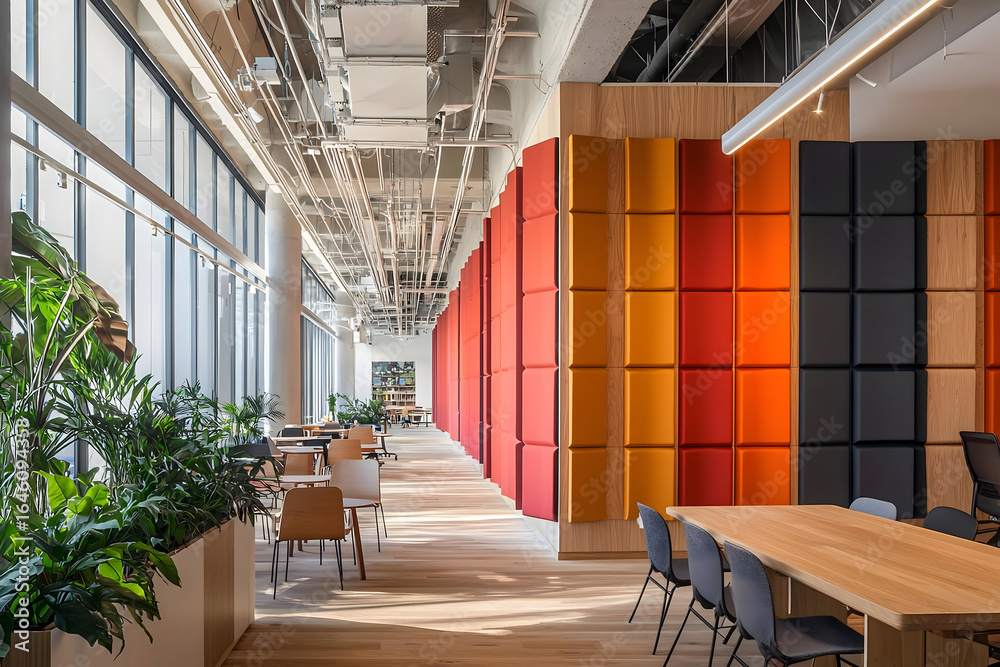Fototapeta premium interior of a modern building