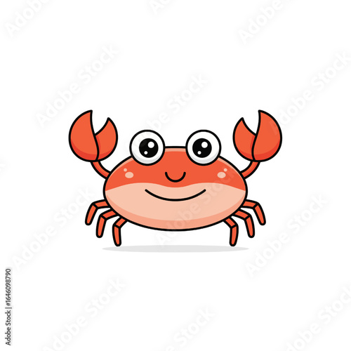 Cute Crab Design Very Coo 
