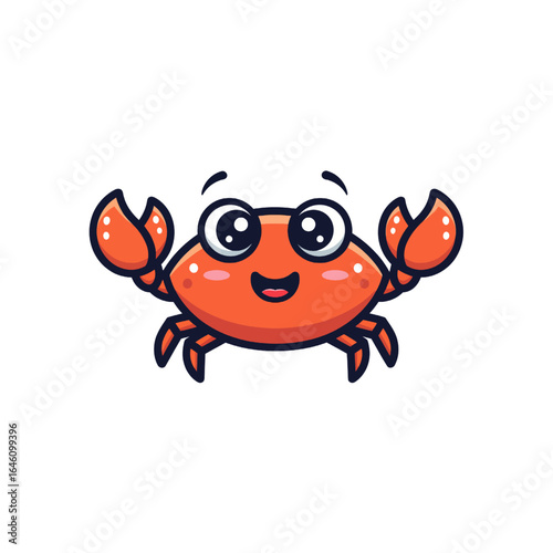 Cute Crab Design Very Coo 