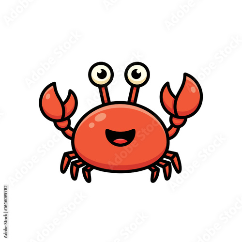 Cute Crab Design Very Coo 
