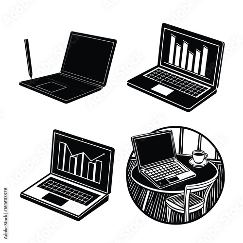 laptop computer icon