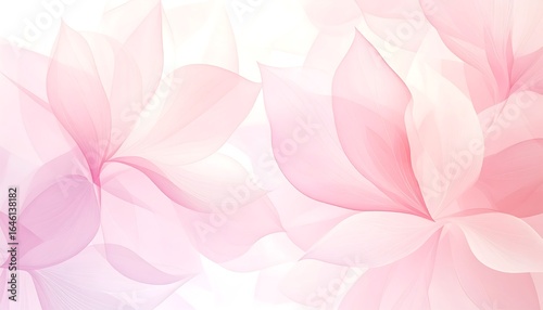 Delicate pink flower petals