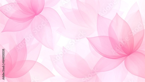 Delicate pink flower design