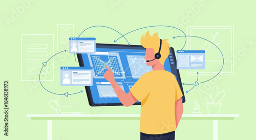 Interactive technology and communication solutions for business operations innovation virtual workspace digital workflow efficiency