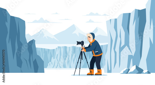 Photographer captures stunning arctic landscapes a journey to icy wonderlands