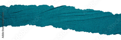 High-Resolution Texture of Blue Fabric with Torn Edges. The Rugged Texture Offers a Strong Visual Aesthetic, Suitable for for Fashion Design, Mockups, Posters and Creative Projects.