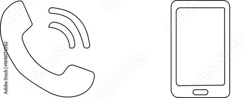 Phone icon set.Phone call.Icon for design.Easily editable,Cell phone pictogram.Vector illustration,Phone icon set. telephone symbol, Phone Solid Icon.Design is Suitable for Mobile App,