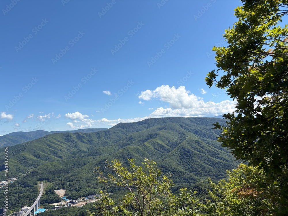 Fototapeta premium 小樽市内の天狗山展望台