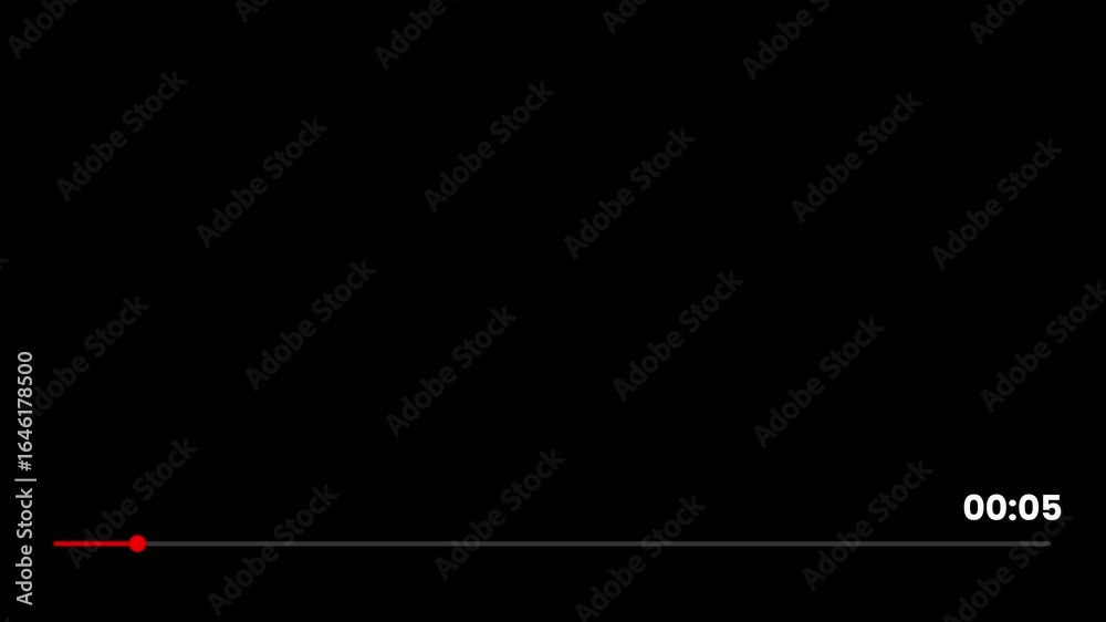 custom made wallpaper toronto digitalA simple 1-minute video featuring a black screen with a smooth, minimal loading bar animation at the center. The progress bar gradually fills from 100% to 0%, symbolizing buffering or loading.