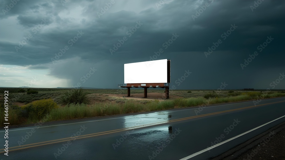 Obraz premium billboard mockup
