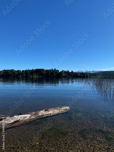 beautiful scenic views, landscapes, mountains and lakes in Bariloche, Rio Negro, Patagonia Argentina