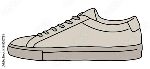 Modern casual sneaker design for fashion, travel, and lifestyle, perfect for branding and advertising campaigns