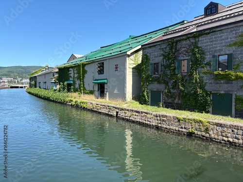 小樽市内の小樽運河