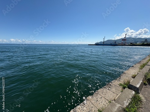 小樽市内の海辺