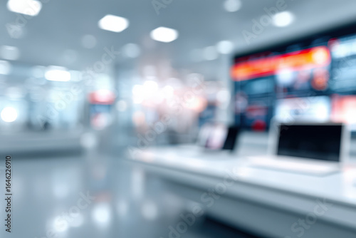 Wallpaper Mural modern presentation displayed on screen featuring ar elements with blurred white text bars Torontodigital.ca