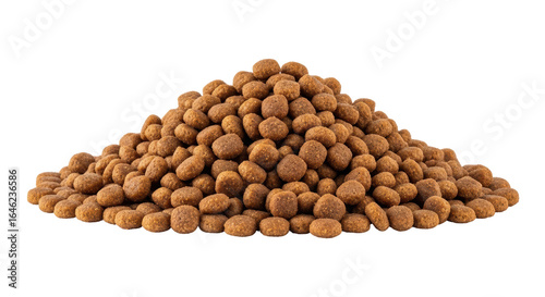 Isolated Pile of Dog Food