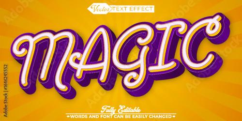  Magic Vector Fully Editable Smart Object Text Effect